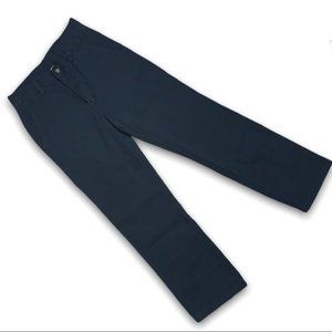 Izod School Uniform Sunday Casual Black Khaki Pants adjustable waist SIZE 14